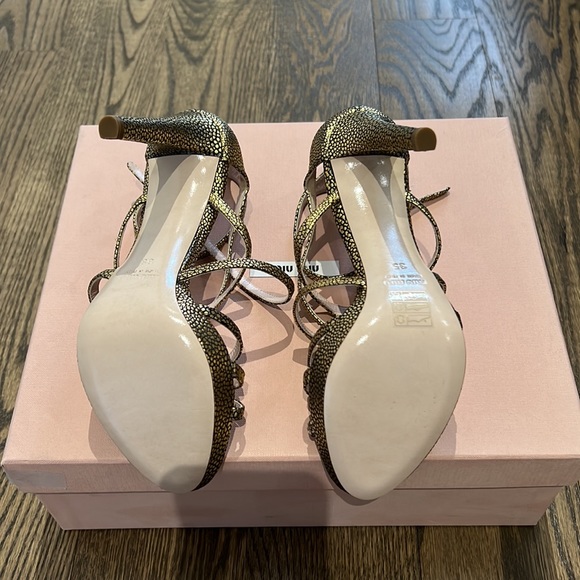 New Miu Miu sandals in size 35 for $200 - Picture 4 of 4